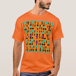 T-shirt Design Motif Abstrait élégant