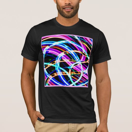 T-shirt Design Motif coloré Abstrait (Devant)