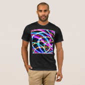 T-shirt Design Motif coloré Abstrait (Devant entier)