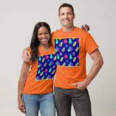 T-shirt Design Motif de fruits de néon vibreux (Unisexe)
