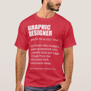 T-shirt Design Ninja Graphiste Drôle Dictionnaire Def
