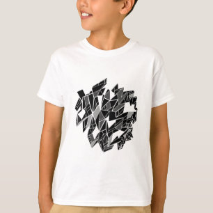 T-shirt Design noir et blanc