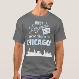 T-shirt DESIGN ON BACK Only Legends Were Born