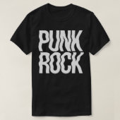T-shirt Design ondulé Punk Rock (Design devant)