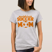 T-shirt Design Orange Loud Fier Soccer (Devant)
