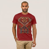 T-shirt Design oriental de tapis - mode ethnique (Devant entier)