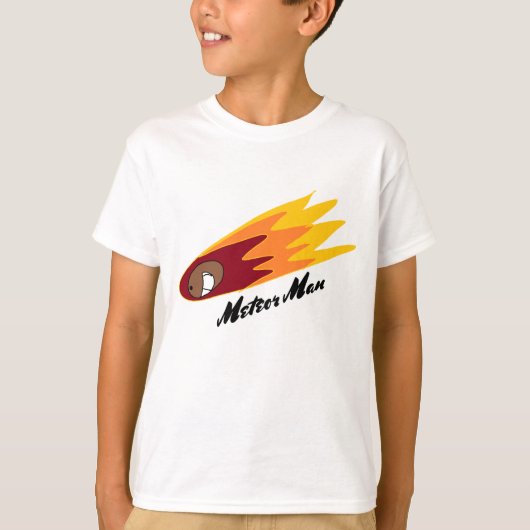 T-shirt design original Meteor Man (Devant)