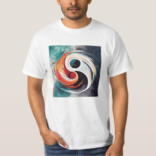 T-shirt Design original Yin & Yang -