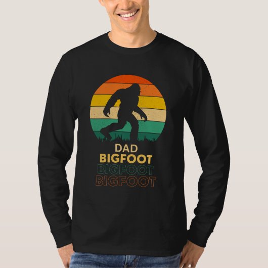 T-shirt Design Papa Bigfoot (Devant)
