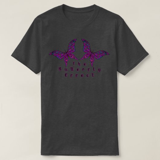 T-shirt Design Papillon Pour Les Femmes L'Effet Papillon (Design devant)