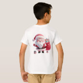 T-shirt design père Noël (Dos entier)