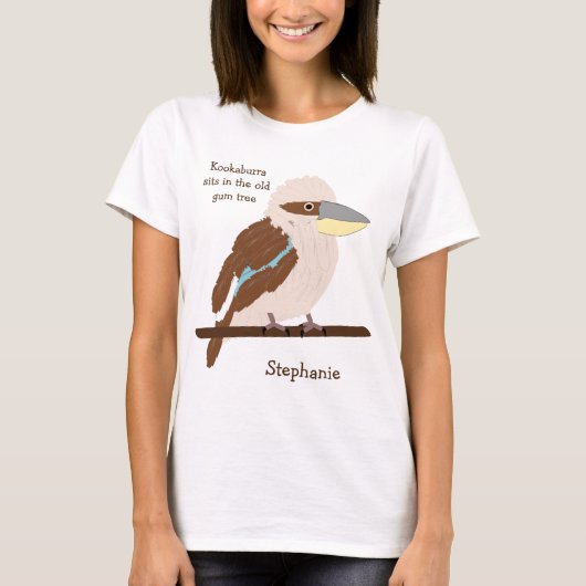 T-shirt Design personnalisé Kookaburra (Devant)