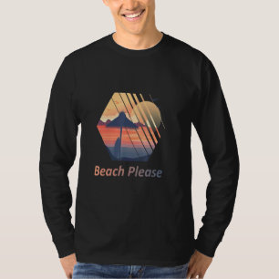 T-shirt Design Plage Pour Hommes Femmes Pause Été Aloha Be