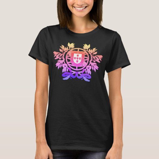 T-shirt Design portugais (Devant)