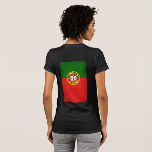 T-shirt Design portugais (Dos entier)
