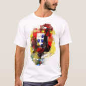 T-shirt Design portugais (Devant)