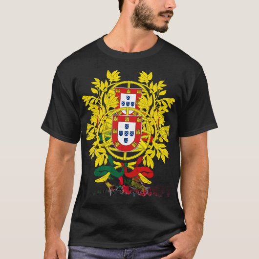 T-shirt Design portugais (Devant)
