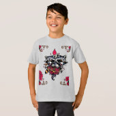 T-shirt design Raccoon 6 (Devant entier)
