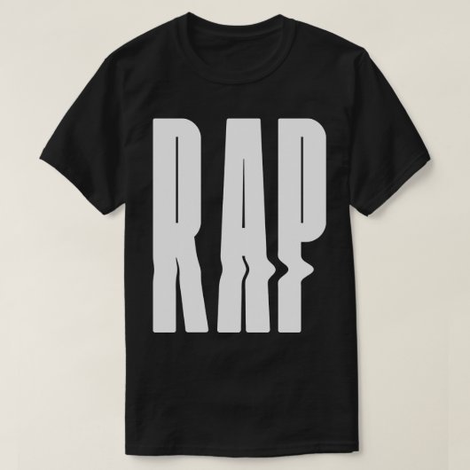 T-shirt design rap bold (Design devant)