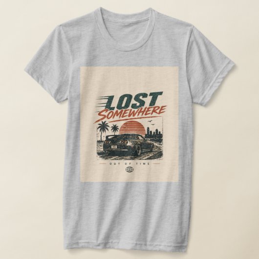 T-shirt design rétro (Poser)