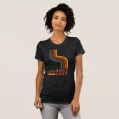 T-shirt Design rétro 2024 (Devant entier)