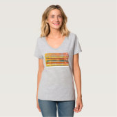 T-shirt design rétro pour Womem (Devant entier)