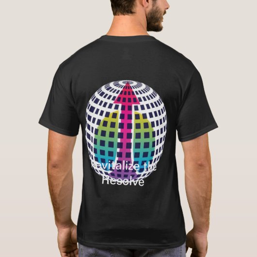 T-Shirt Design : Revitalisez la solution (Dos)