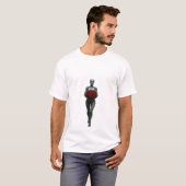 T-shirt design robotique (Devant entier)