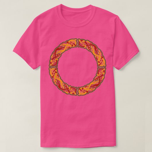 T-shirt Design rond de chien celtique (Design devant)