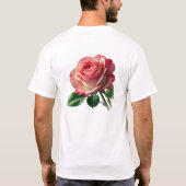 T-shirt Design rose (Dos)