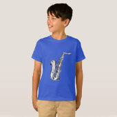 T-shirt Design saxophone (Devant entier)