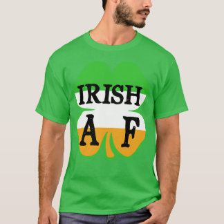 T-shirt Design shamrock AF irlandais