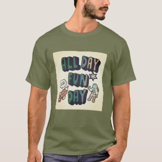 T-shirt Design Spaceman Dessiné À La Main Pour T Chemise