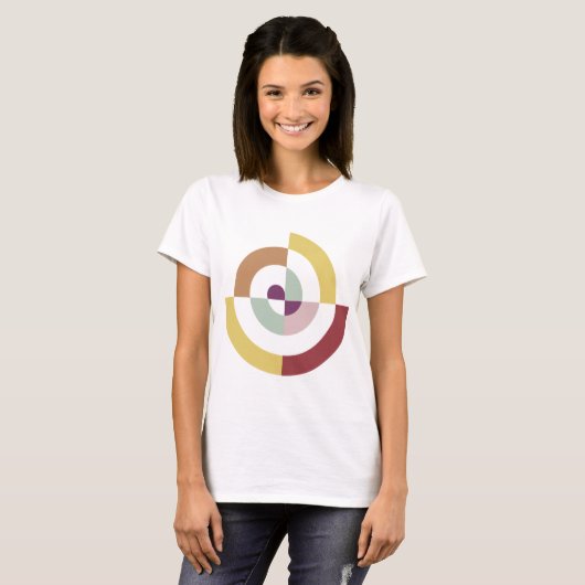 T-shirt Design Spiral (Devant entier)