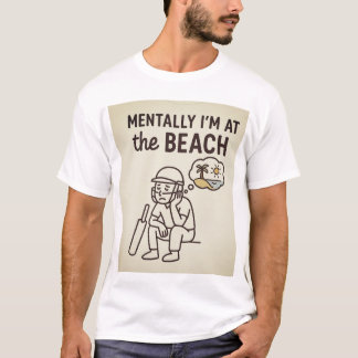 T-shirt design style plage