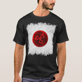 T-shirt Design Sun levant japonais