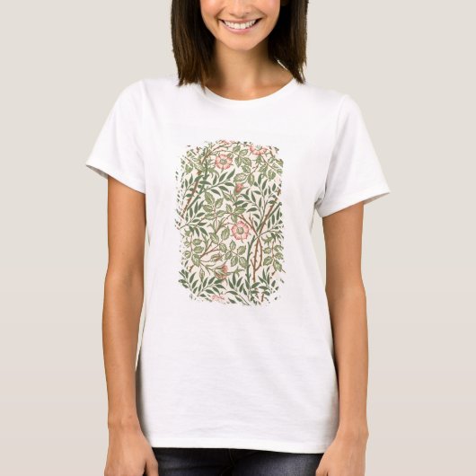 T-shirt Design 'Sweet Briar' pour papier peint, imprimé pa (Devant)
