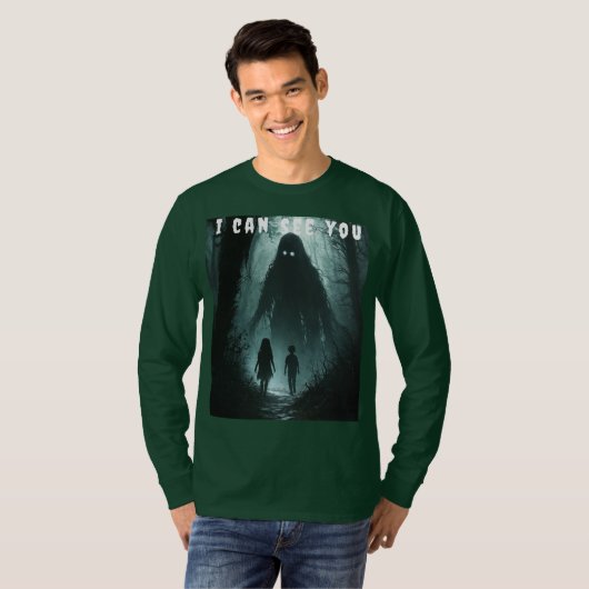 T-shirt design tendance Ghost - Parfait pour Éffra (Devant entier)