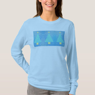 T-shirt Design Trio Arbre de Noël.