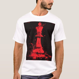 T-shirt design unique du Roi d'échecs par Ralph St