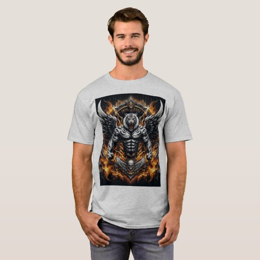 T-shirt Design unique t-shirtExpress Yourself Le Canvas (Devant entier)