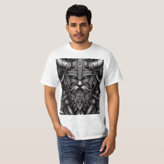 T-shirt Design viking (Devant entier)