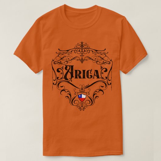 T-shirt Design Vintage Arica (Design devant)