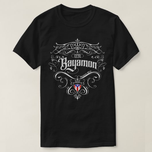 T-shirt Design Vintage Bayamon (Design devant)
