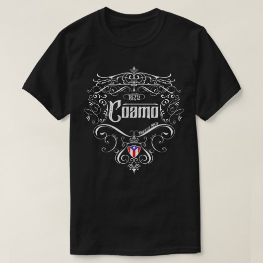 T-shirt Design Vintage Coamo (Design devant)