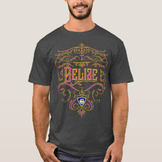 T-shirt Design Vintage du Belize