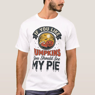 T-shirt design vintage Halloween tarte à la citrou