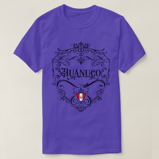 T-shirt Design Vintage Huanuco (Design devant)