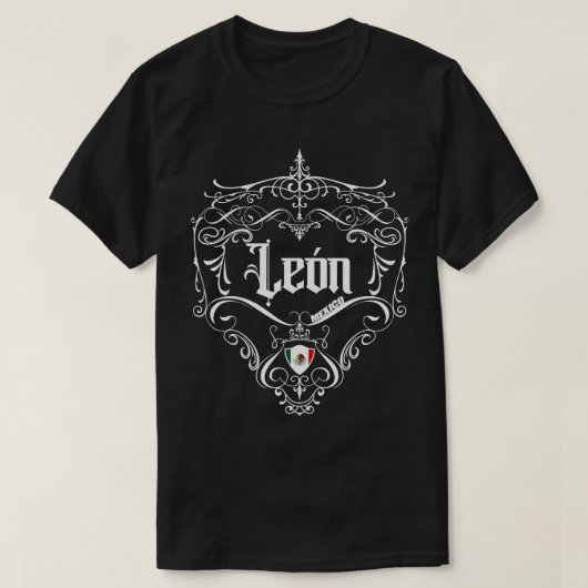 T-shirt Design Vintage Leon (Design devant)