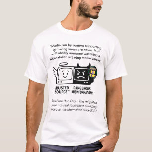 T-shirt Désinformation dangereuse